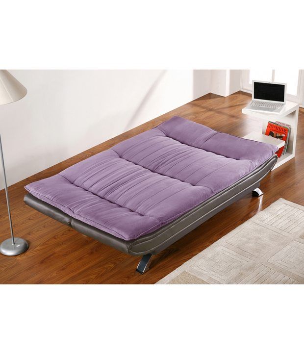 EDO 3 Seater Sofa Cum Bed Purple