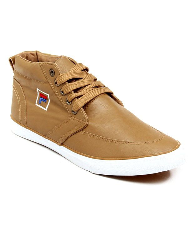 fila brown trainers