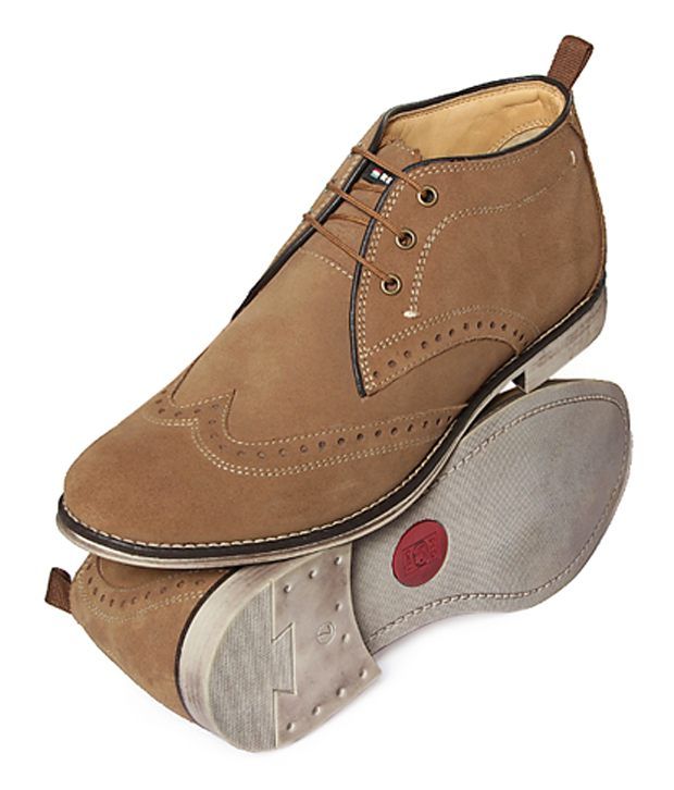 Red Chief Brown Brogues Shoes - Buy Red 