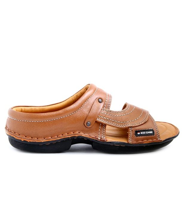 Red Chief Brown Slippers \u0026 Flip Flops 