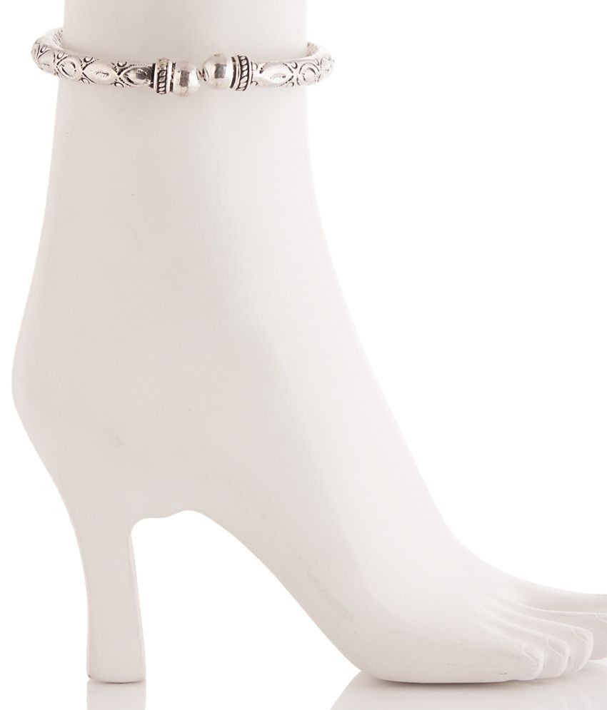 Voylla Hasli Pattern Metal Alloy Anklet With Fabulous Design Buy