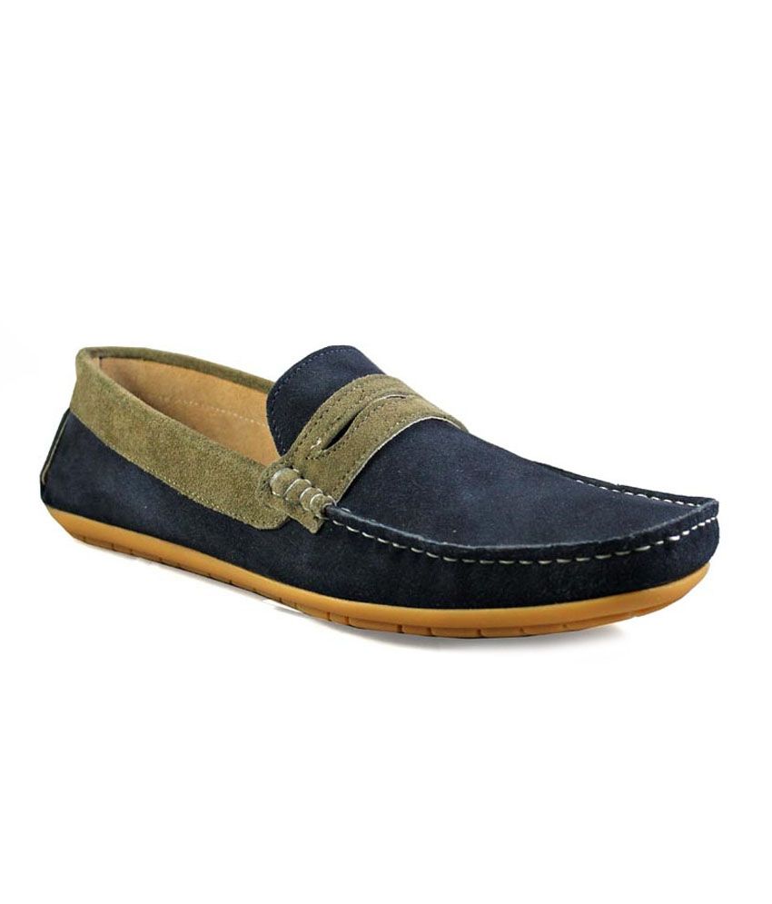 Knotty Derby Blue Tom Loafer - Buy Knotty Derby Blue Tom Loafer Online ...