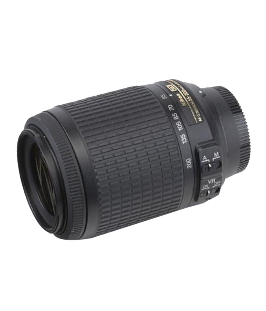 Nikon 55-200mm f/4-5.6G ED IF AF-S DX VR White box, New Vibration Reduction Nikkor Zoom Lens Bulk packaging 