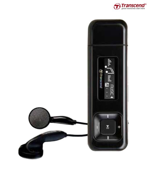 Transcend MP330 8GB MP3 Player Black