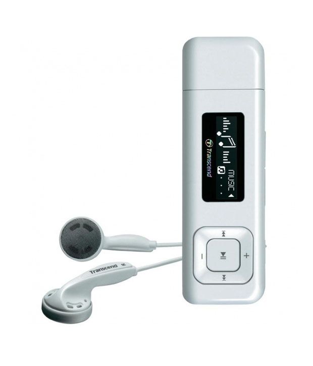 Transcend MP330 8GB MP3 Player White