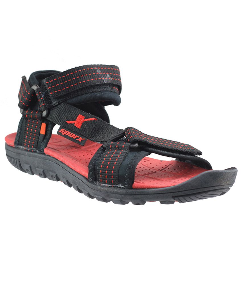Sparx Ssb424 Blackred Boys Sandals Price in India- Buy Sparx Ssb424 ...