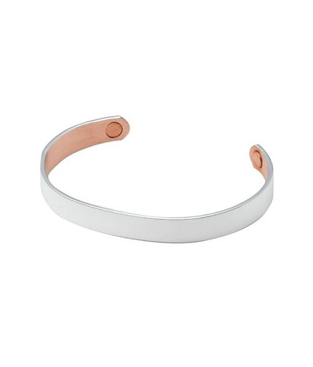 Sabona Brushed Silver Original Copper Magnetic Bracelet Size Small Sabona Brushed Silver Original Copper Magnetic Bracelet Size Small