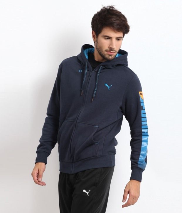 puma navy blue sweatshirt