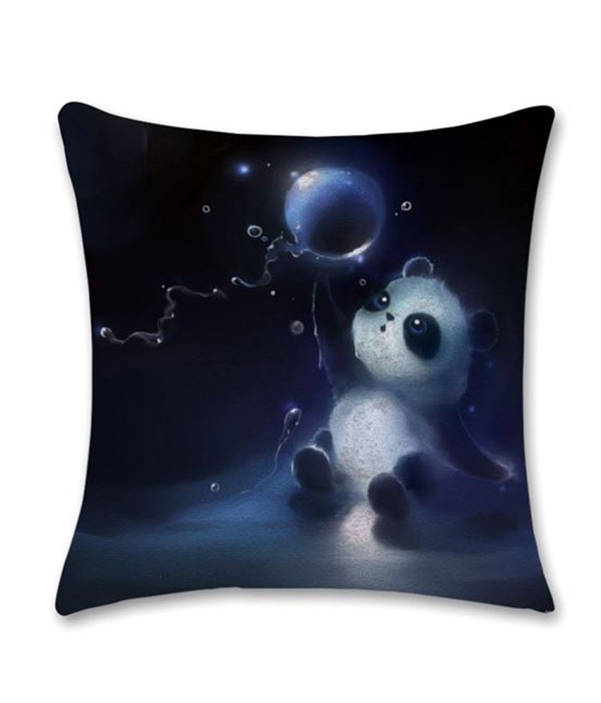 panda cushion dunelm