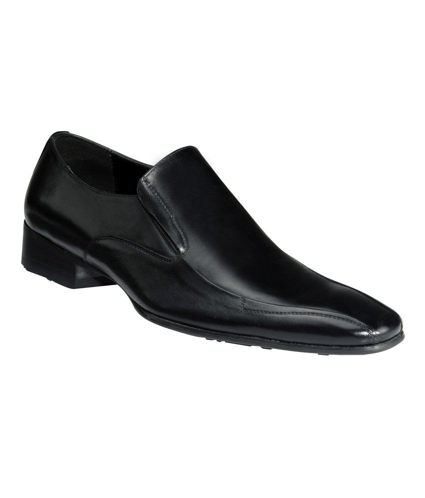 Tansmith Black Formal Shoes Price in India- Buy Tansmith Black Formal ...