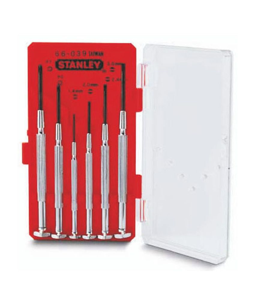     			Stanley - Screwdrivers & Keys - 66-039 6 Piece Precision Screwdriver Set