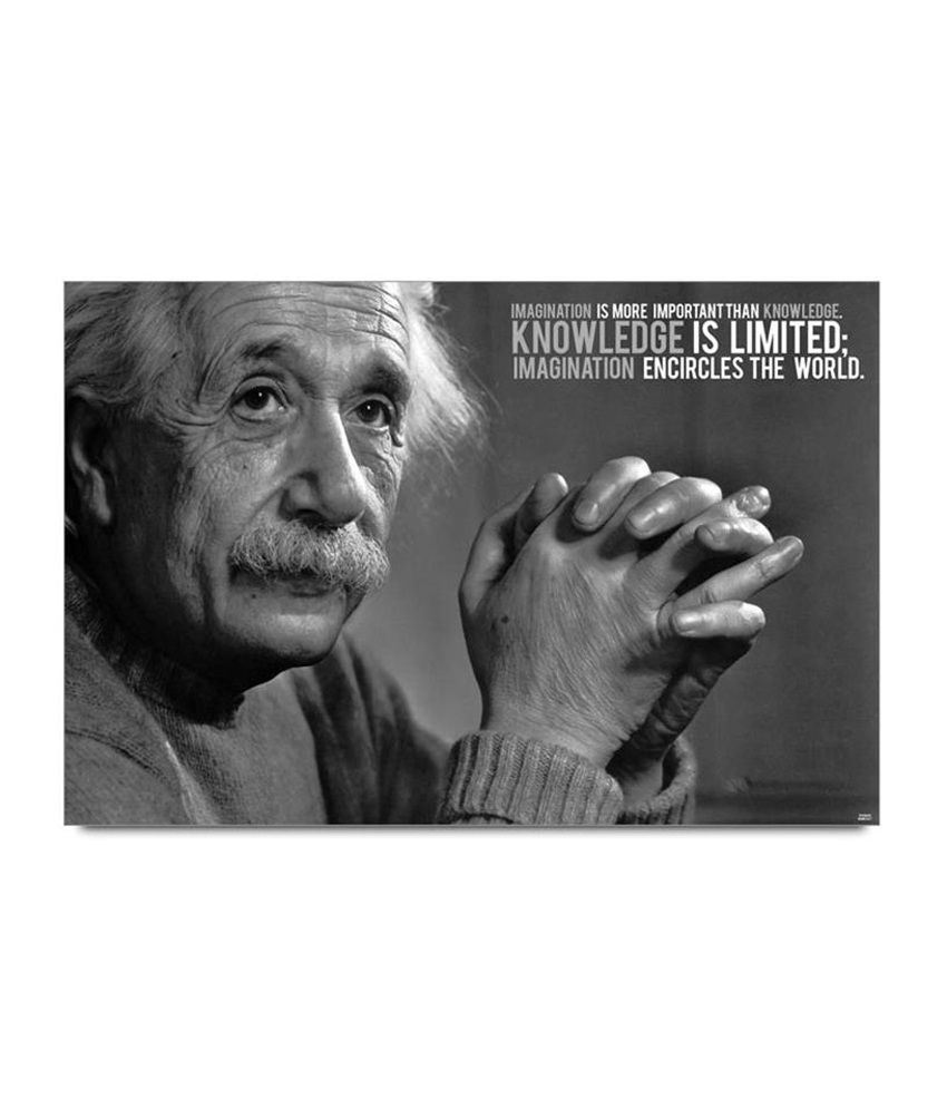 Bluegape Albert Einstein Quote Poster: Buy Bluegape Albert Einstein ...