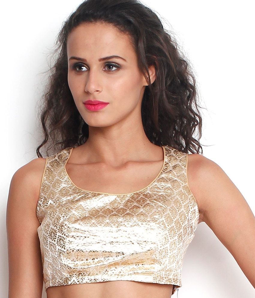 golden blouse online shopping