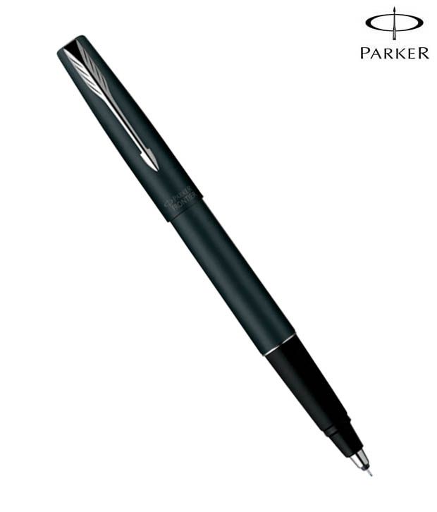     			Parker Frontier Matte Black CT Roller Ball Pen