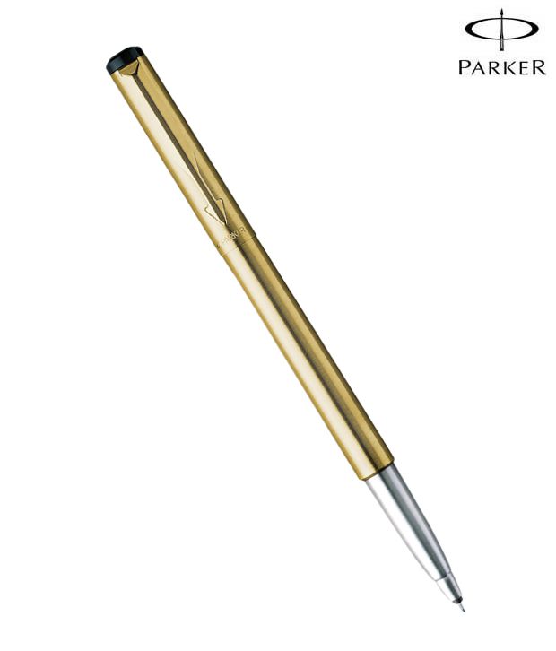     			Roller Ball Pen Parker Vector Gold with key chain