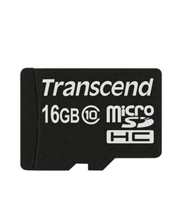 Transcend MicroSD 16GB Class 10