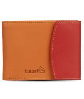 Butterflies Tan Wallet