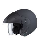 Studds - Open Face Helmet - Ninja Concept (Matte Black) [Extra Large - 60 cms]