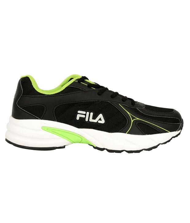 dark green fila shoes