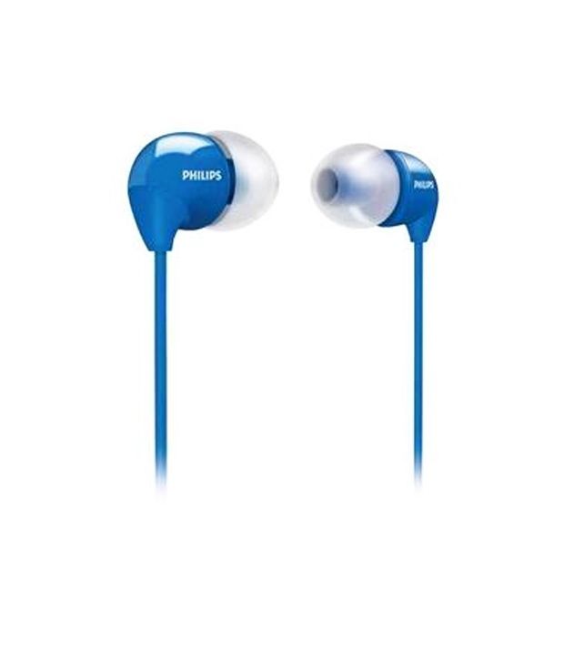 Philips SHE3590/98 In Ear Earphones (Blue) Without Mic