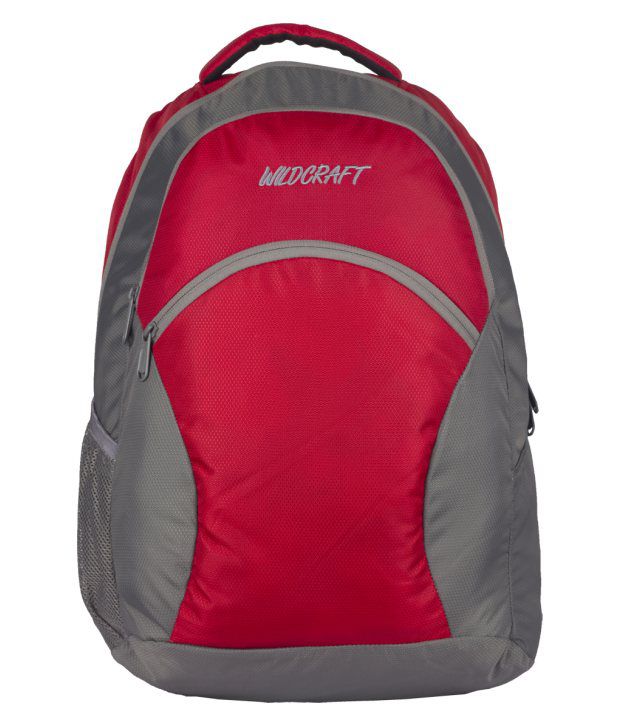 Wildcraft Ace Red and Gray Backpack - Buy Wildcraft Ace Red and Gray ...