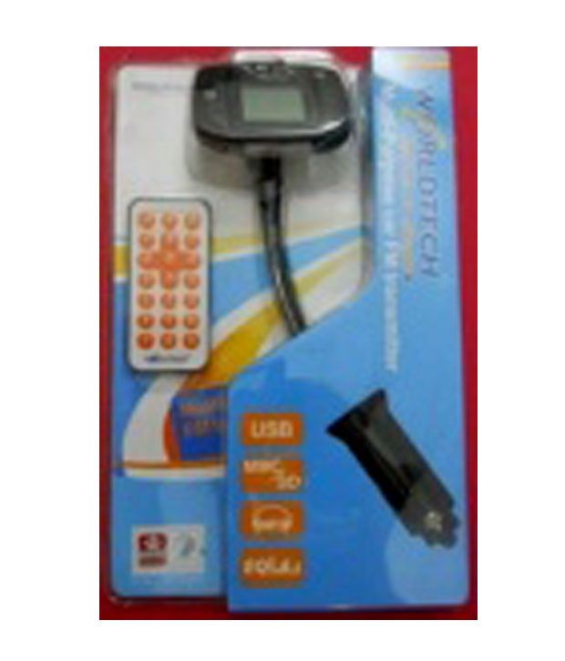 Worldtech FM MP3 Modulator Transmitter with Display / Aux USB / SD