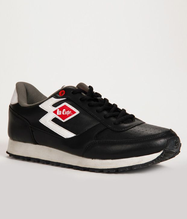 Lee Cooper Sports Gusto Black Sports Shoes Price in India- Buy Lee ...