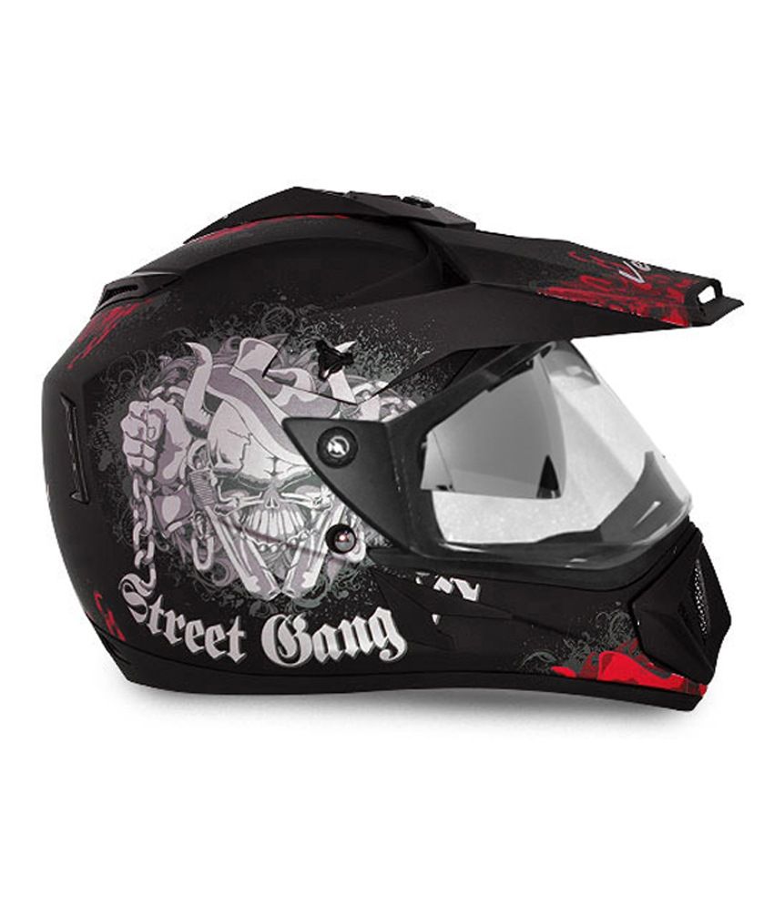 vega off road helmet white