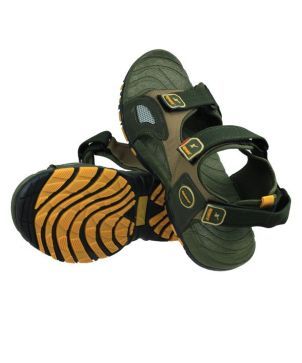 sparx sandals green colour