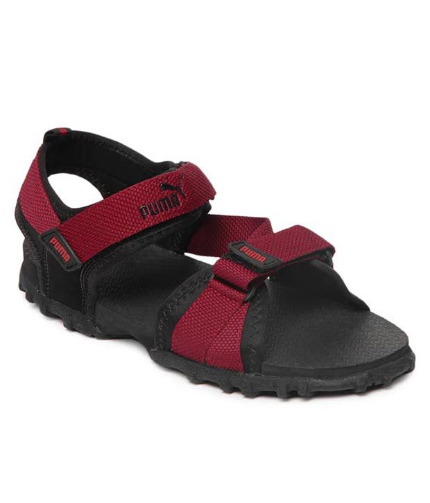 Puma Red Floater Sandals - Buy Puma Red 