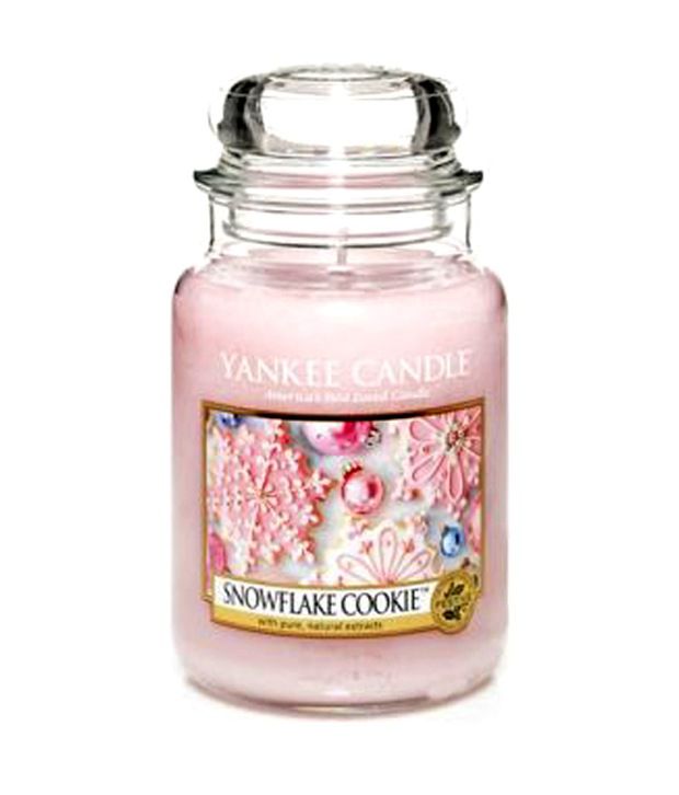 Yankee Candle Snowflake Cookie Candle- 651 ML: Buy Yankee Candle