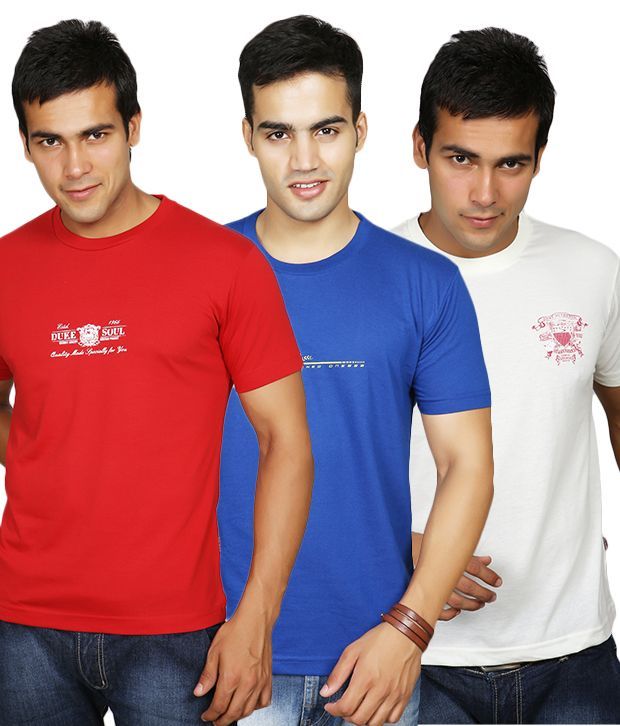 duke t shirts pack of 3 online