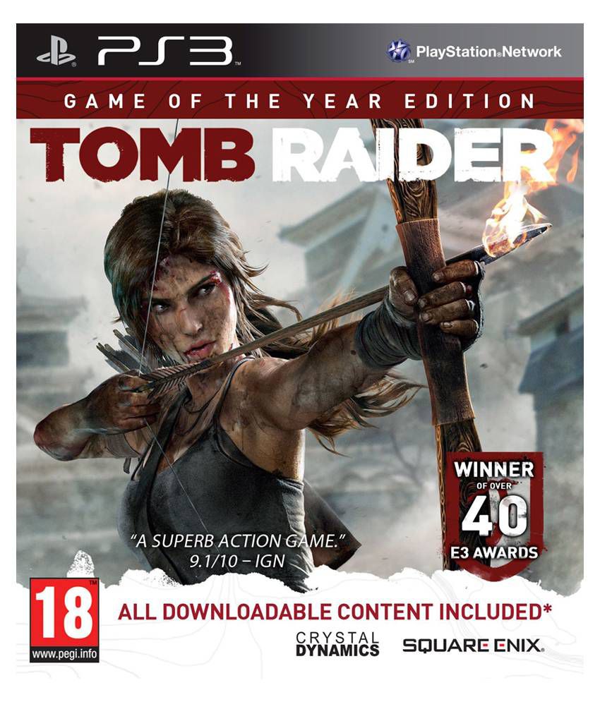 Buy Tomb Raider Game of the Year Edition PS3 Online at Best Price in ...