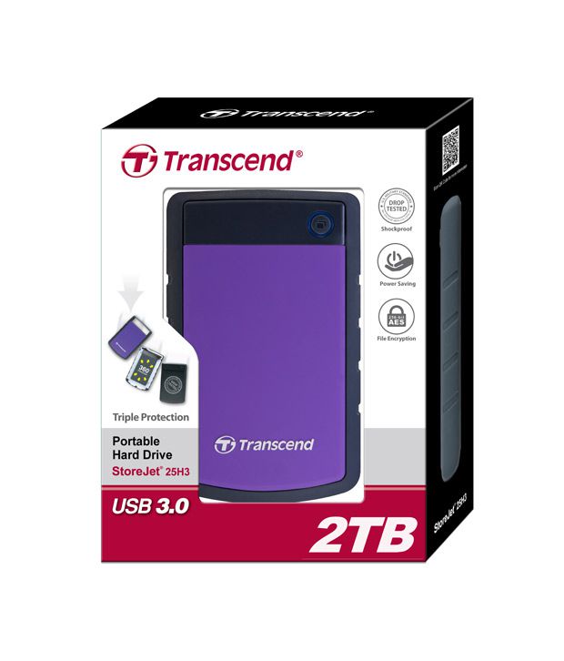 Transcend Storejet 25H3 2 TB External Hard Disk - Buy @ Rs ...