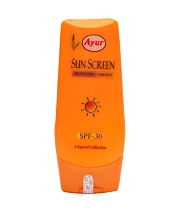 ayur sunscreen spf 30