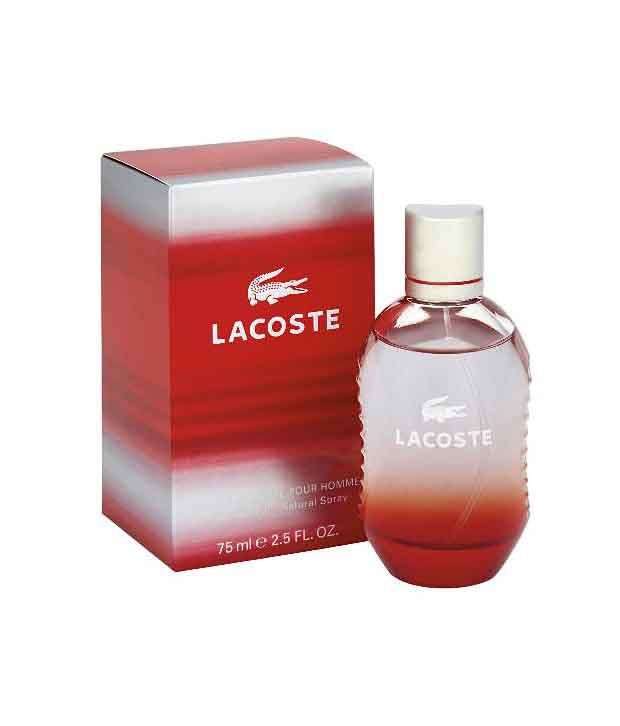 lacoste red edt 125 ml