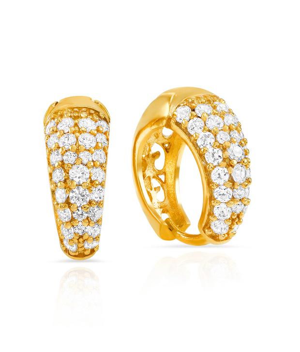 Mahi Daily Wear Fashion Gold Plated Scintillate Delight Earrings of ...