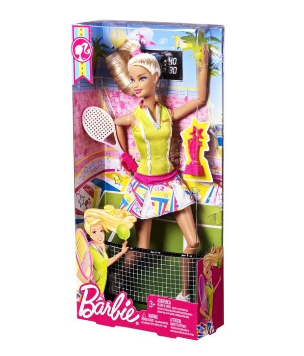 tennis star barbie