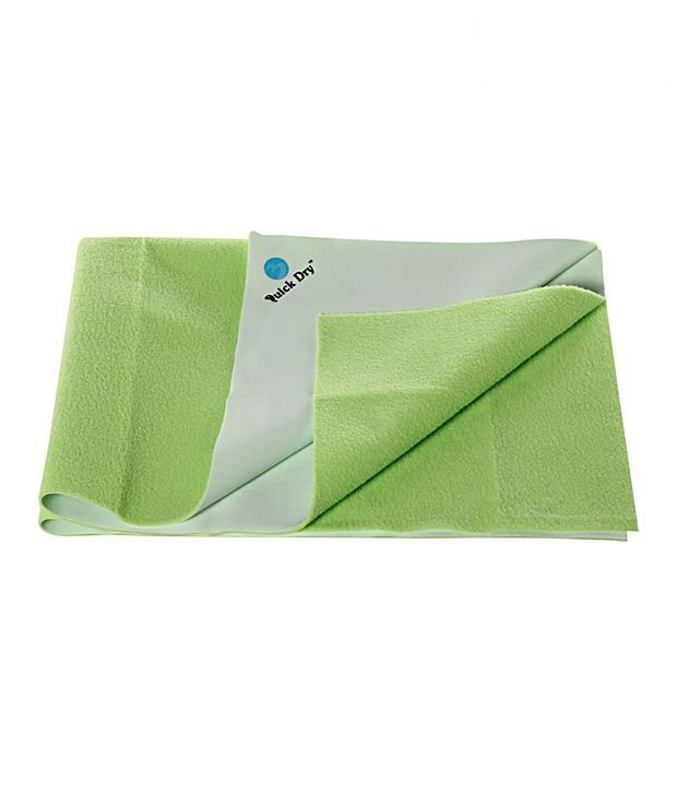 Quick Dry Plain Waterproof Green Large Rubber Sheet baby bed cover Buy Quick Dry Plain