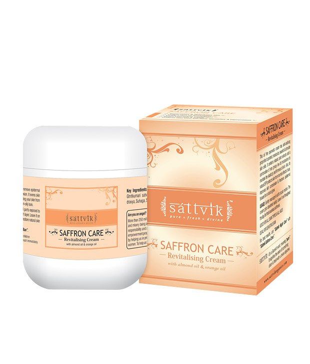 Sattvik Saffron Care Cream 40gm Buy Sattvik Saffron Care Cream 40gm at