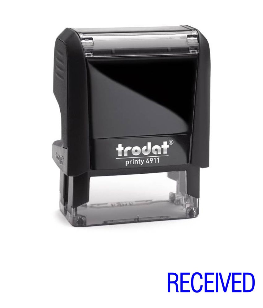     			Trodat S-printy RECEIVED  Stamps