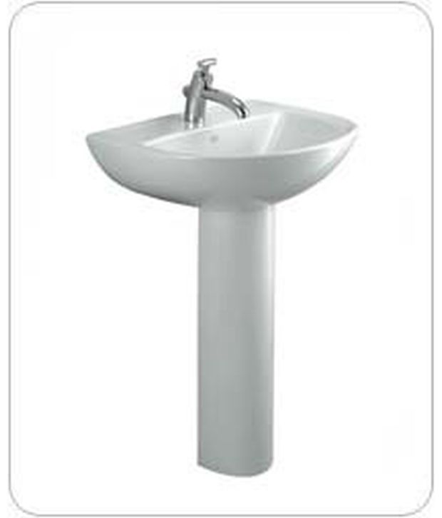 Parryware Cardiff Basins And Pedestal C0480 81