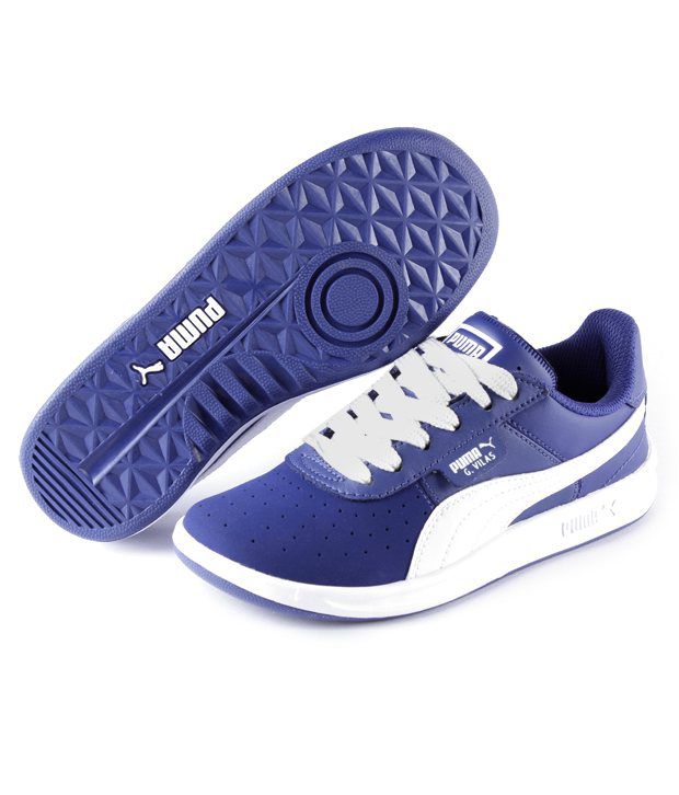 Puma G Vilas 2 Junior Blue Sneakers For Kids Price in India- Buy Puma G ...