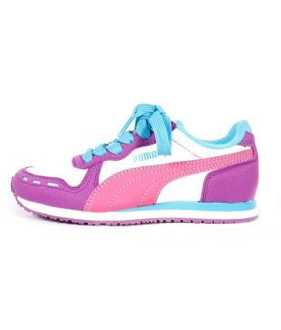 puma cabana racer purple