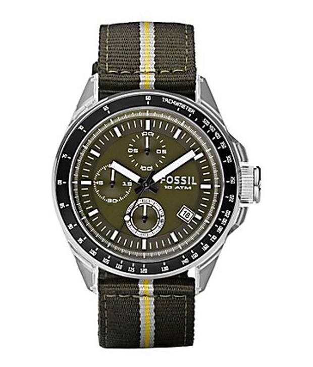 fossil decker chronograph