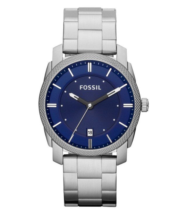 Fossil FS4794 Blue Dial Watch - Buy Fossil FS4794 Blue Dial Watch ...