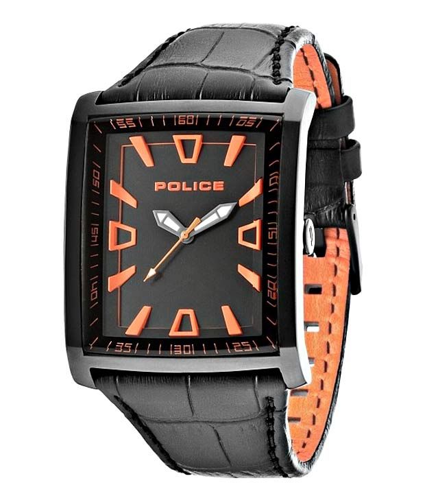 police analog watch