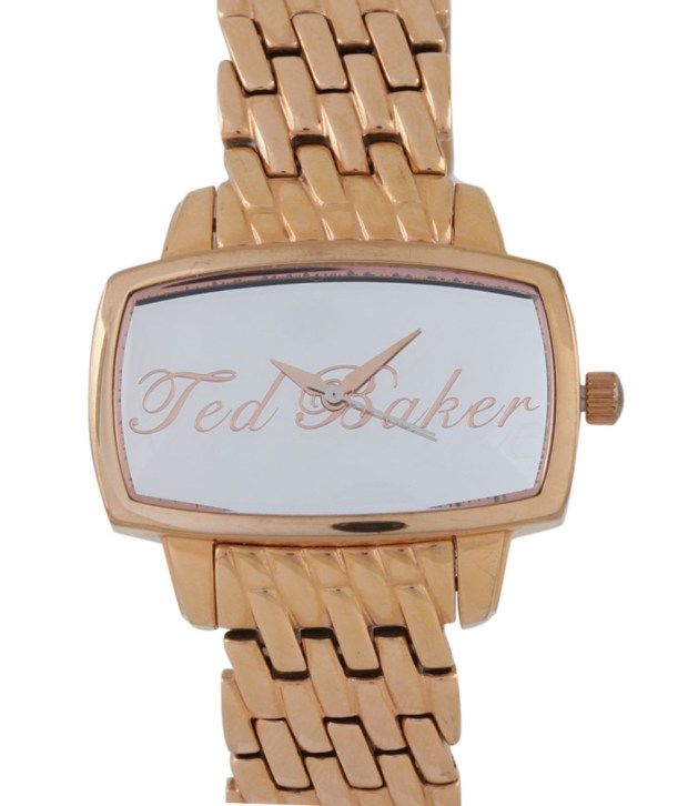 gold ted baker watch