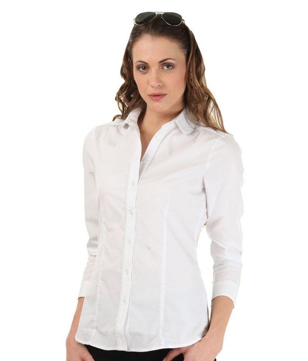 Buy Freecultr Carla White Shirt Online At Best Prices In India Snapdeal