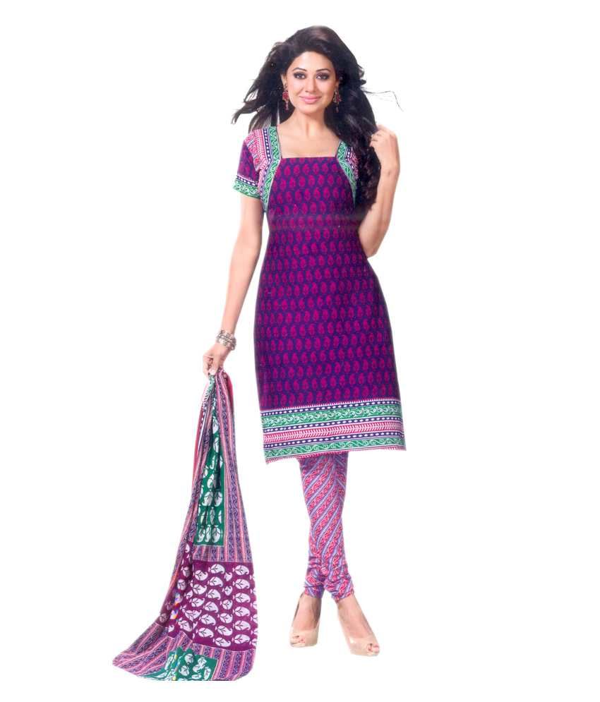 shree ganesh cotton churidar materials